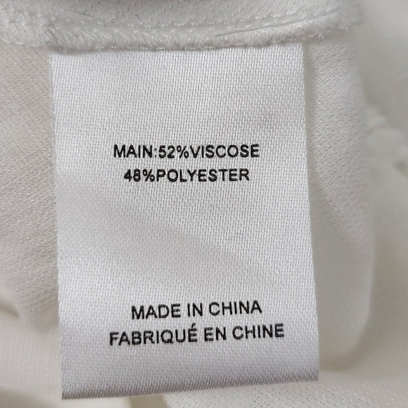 Finders Keepers Blouse 4 Ivory White Lattice Long Sleeve Crop Top Sample - Picture 9 of 13